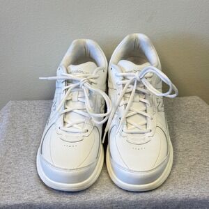 New Balance 577 SL-2 Shoes Mens 10.5 B Womens 12 WW577WT ABZORB‎ White Walking